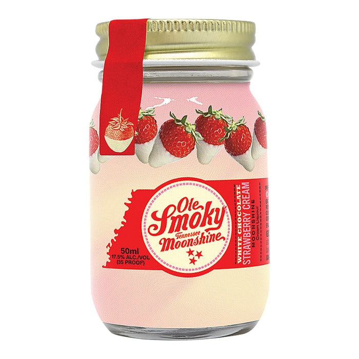 Ole Smoky White Chocolate Strawberry Cream Moonshine