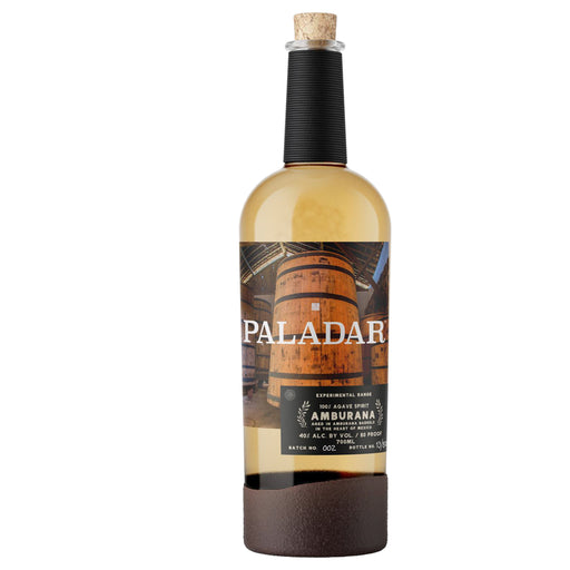 Bottle of Paladar Amburana on a white background