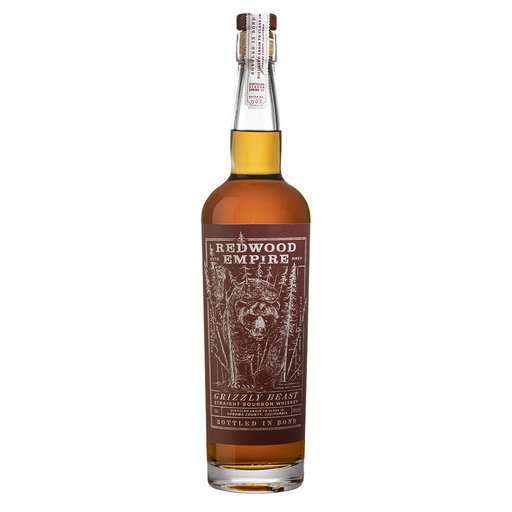 Redwood Empire Grizzly Beast Bottled In Bond Bourbon Whiskey