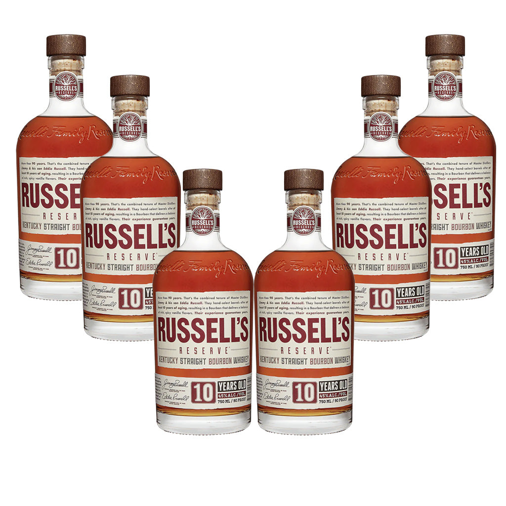 Russell's Reserve 10 Year (Full Case) — Rare Tequilas