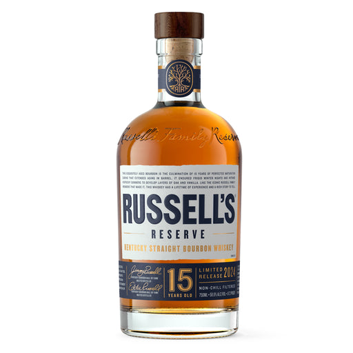 Russell's Reserve 15 Year Bourbon Whiskey 2024 Limited Release