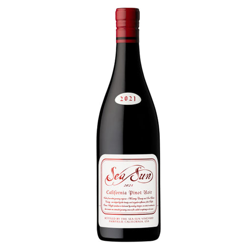 Sea Sun by Charlie Wagner Pinot Noir 2021 front of bottle