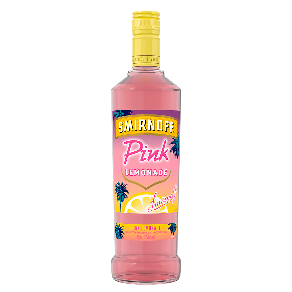 Smirnoff Pink Lemonade Flavored Vodka — Rare Tequilas