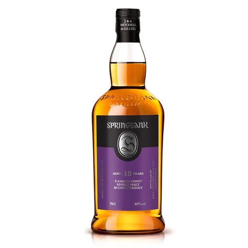 Springbank 18 Year Old Single Malt Scotch Whisky