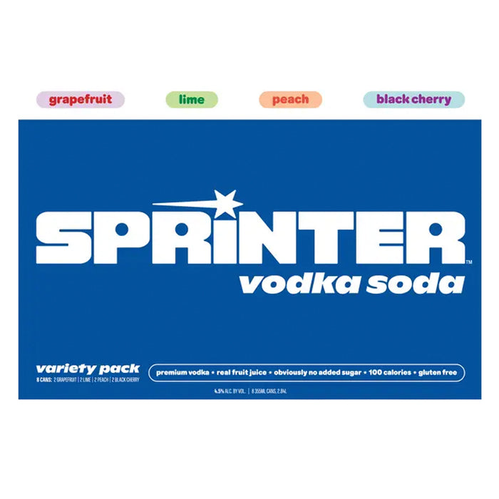 Sprinter Vodka Soda Variety Pack by Kylie Jenner