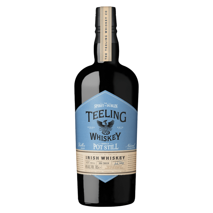 Teeling Single Pot Still Non Chill Filtered Irish Whiskey Bottle