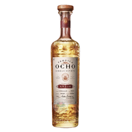 Tequila Ocho Añejo New Bottle Design