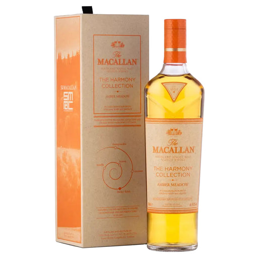 The Macallan Harmony Collection Amber Meadow Bottle and Box