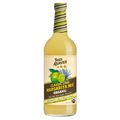 Tres Agaves Organic Classic Lime Margarita Mix