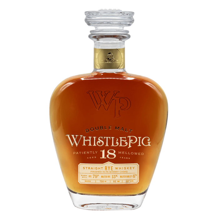 WhistlePig 18 Year Double Malt Straight Rye Whiskey (4th Edition)