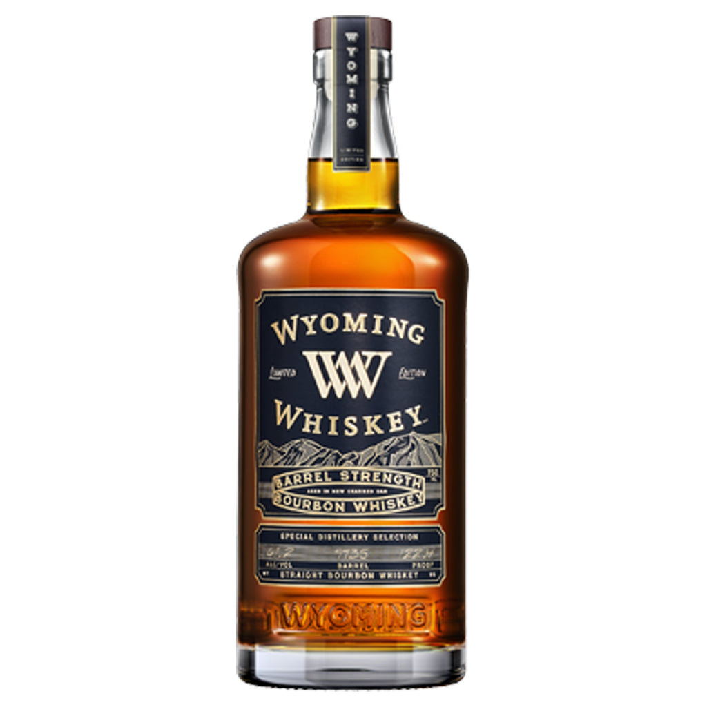 Wyoming Barrel Strength Bourbon Whiskey — Rare Tequilas