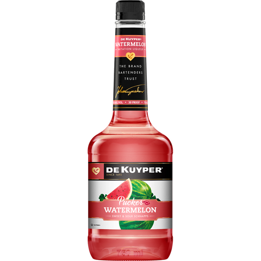 DeKuyper Watermelon Pucker Liqueur 750ml