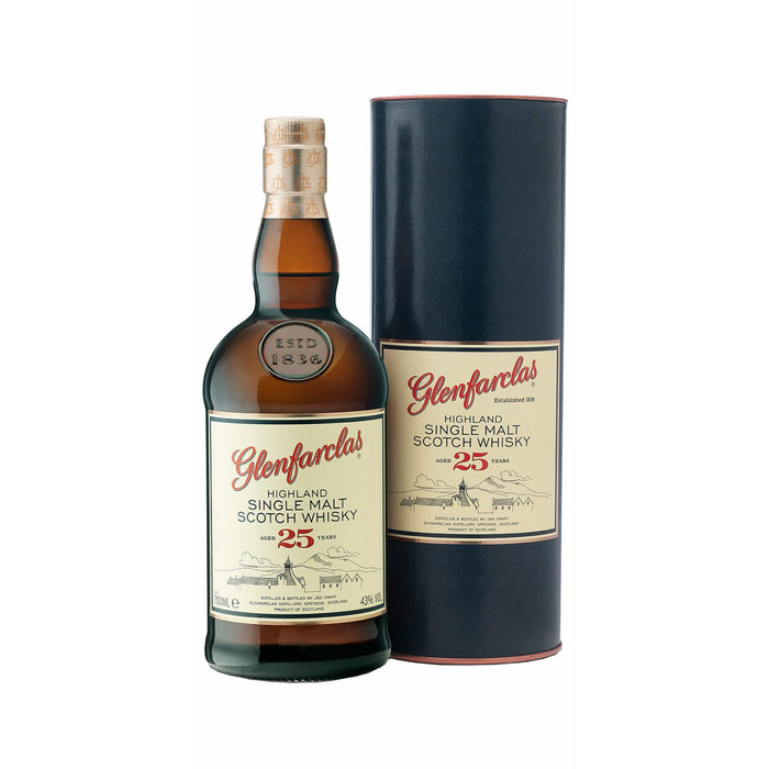 Glenfarclas 25 Yr Single Malt Scotch Whisky 750ml