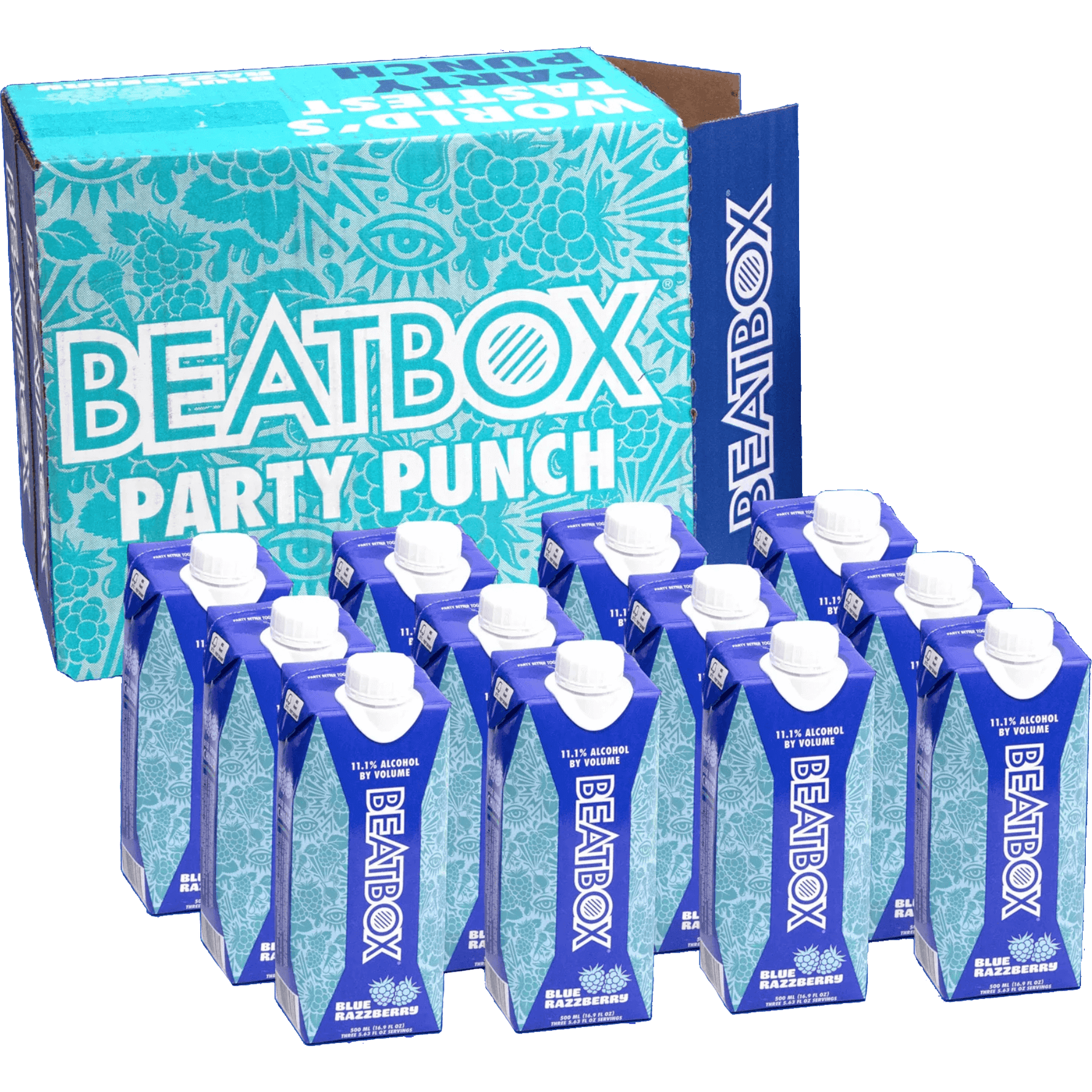 BeatBox Blue Razzberry Hard Punch Alcohol Buy BeatBox Alcohol