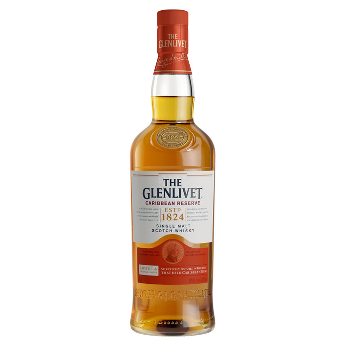 The Glenlivet Caribbean Reserve Single Malt Scotch Whiskey 750ml