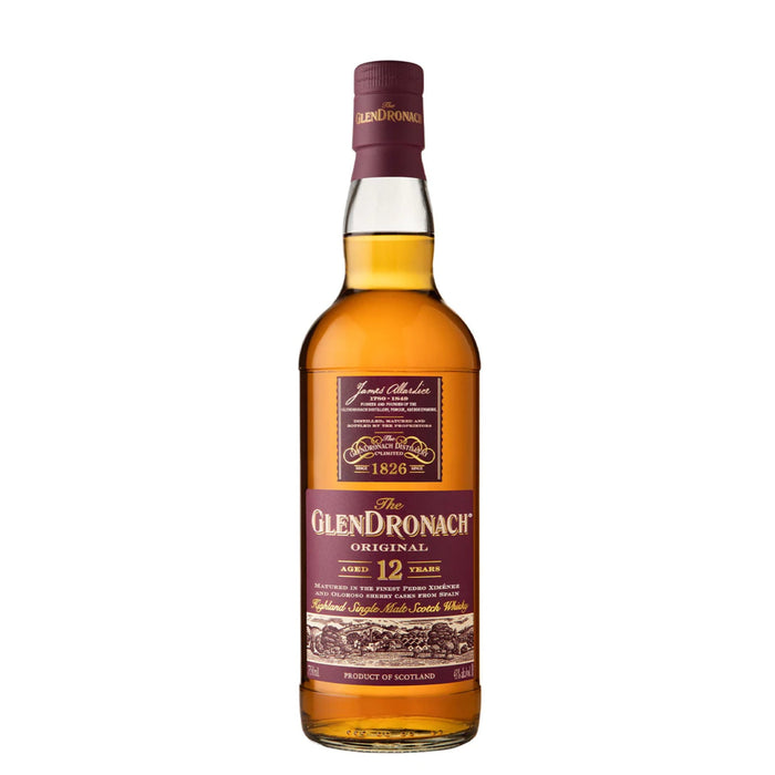 The GlenDronach Original 12 Yr Single Malt Scotch Whisky 750ml