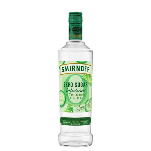 Smirnoff Zero Sugar Infusions Cucumber & Lime Vodka 750ml