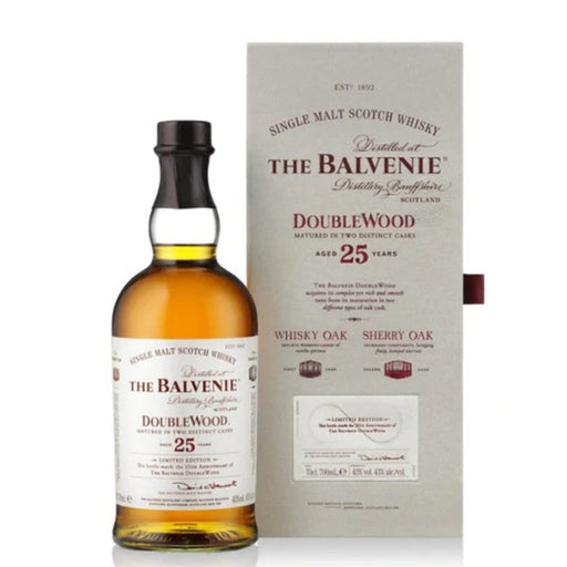 Balvenie Doublewood 25 Year whisky 750ml