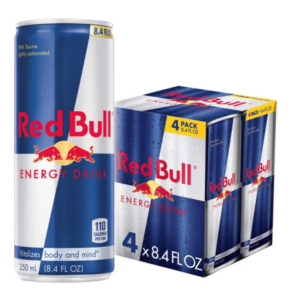 Red Bull Energy Drink 4pkc 8.4oz — Rare Tequilas