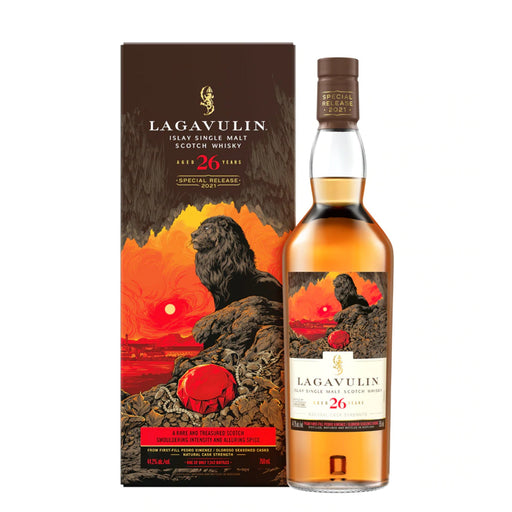 Lagavulin 26 Yr Islay Single Malt Scotch Whisky Special Release 2021 750ml