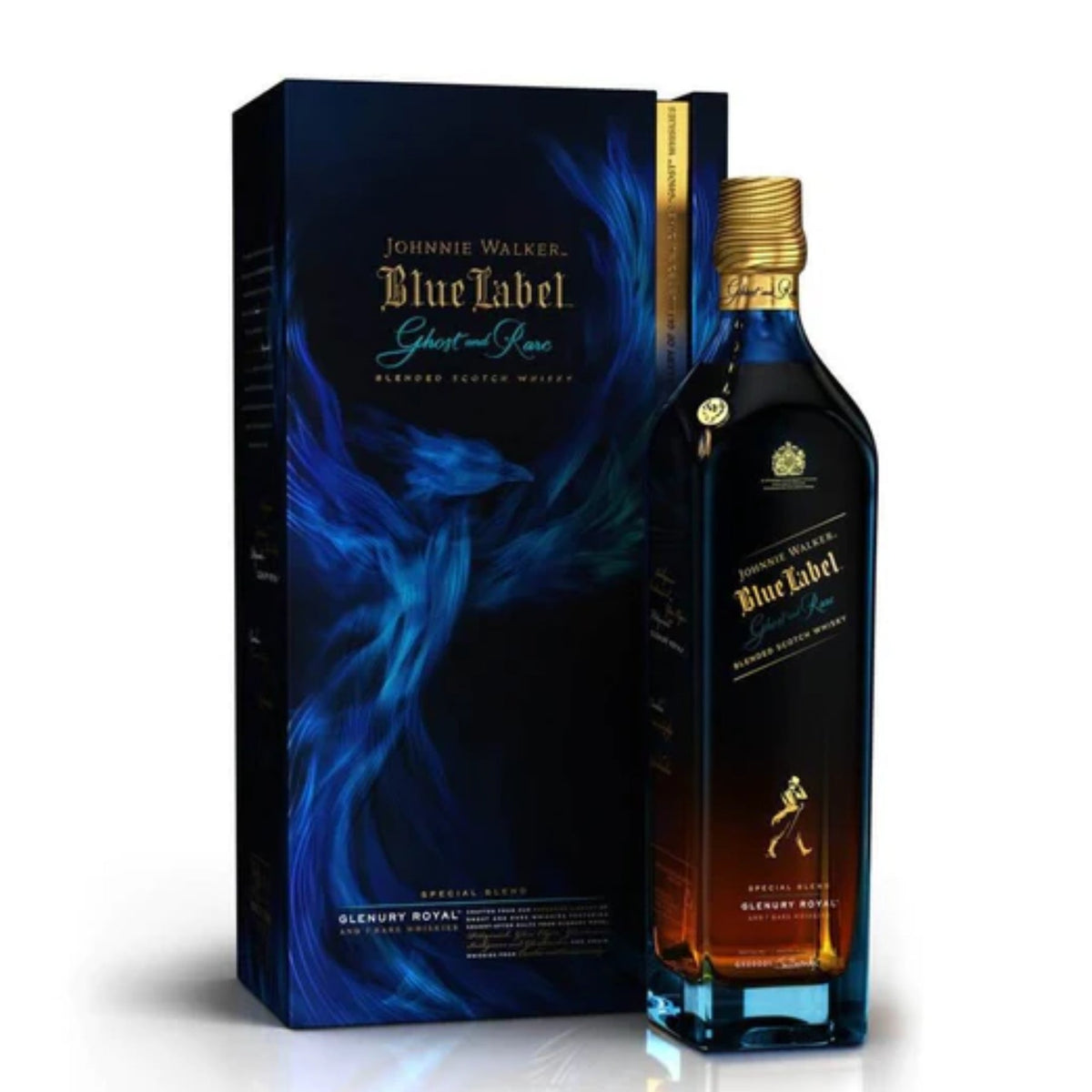 Johnnie Walker Blue Label Ghost & Rare Glenury Royal 750ml — Rare Tequilas