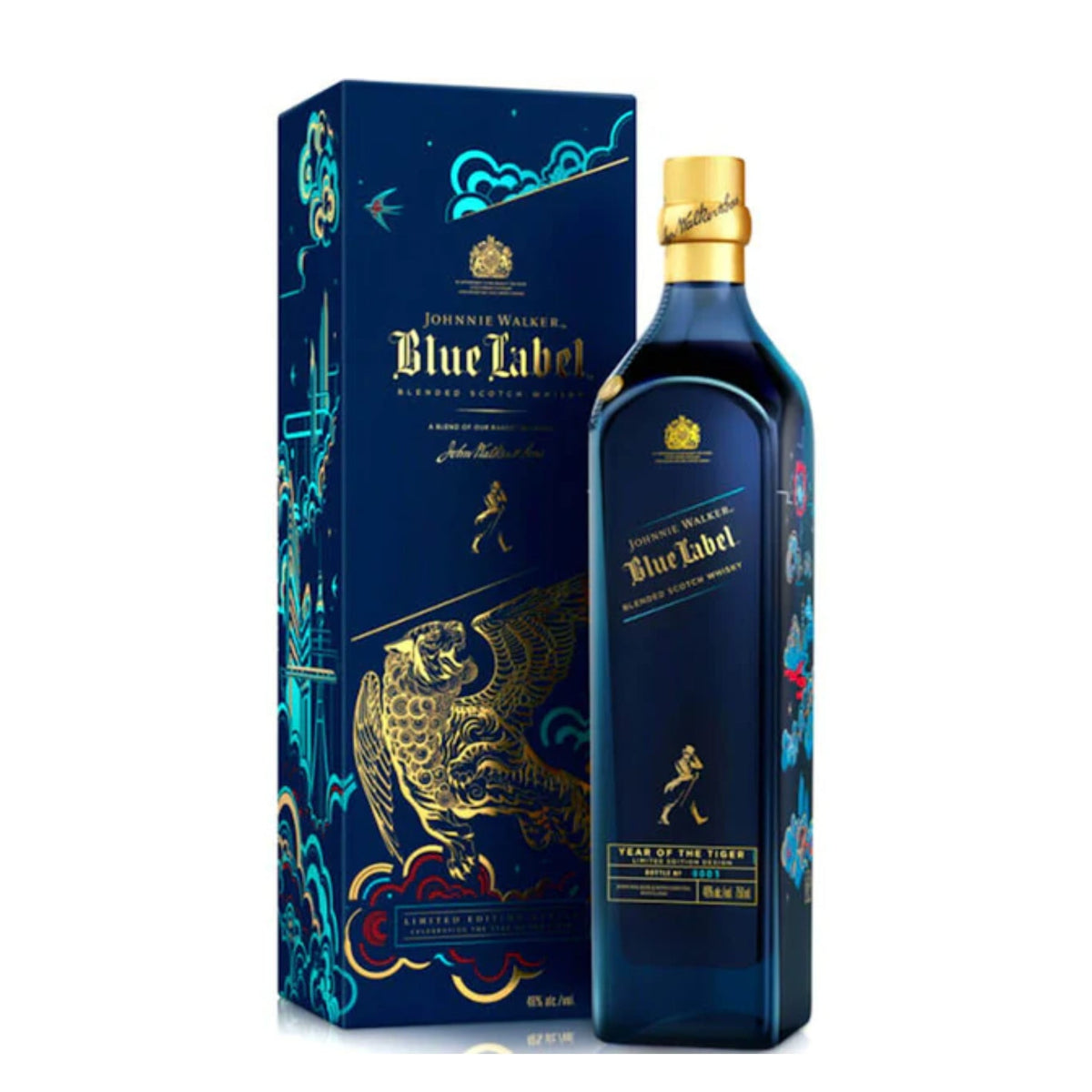 Johnnie Walker Blue Label Blended Scotch Whisky Limited Edition Year O — Rare Tequilas