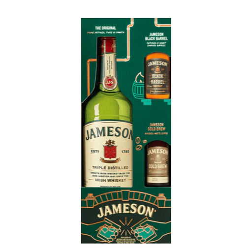 Jameson Irish Whiskey W/Two Miniatures 750ml