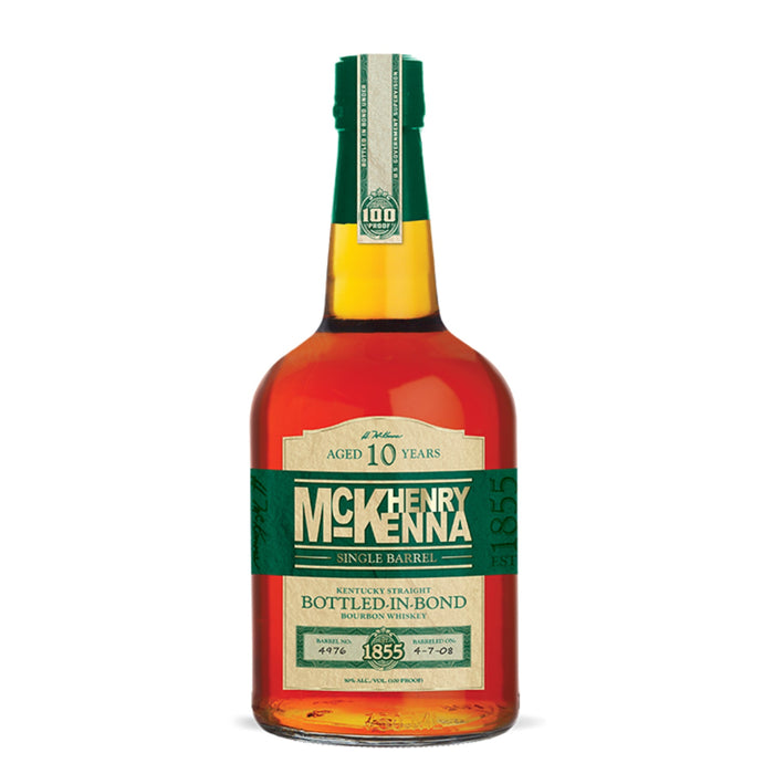 Henry Mckenna Single Barrel 10 Yr Kentucky Straight Bourbon Whiskey 750ml