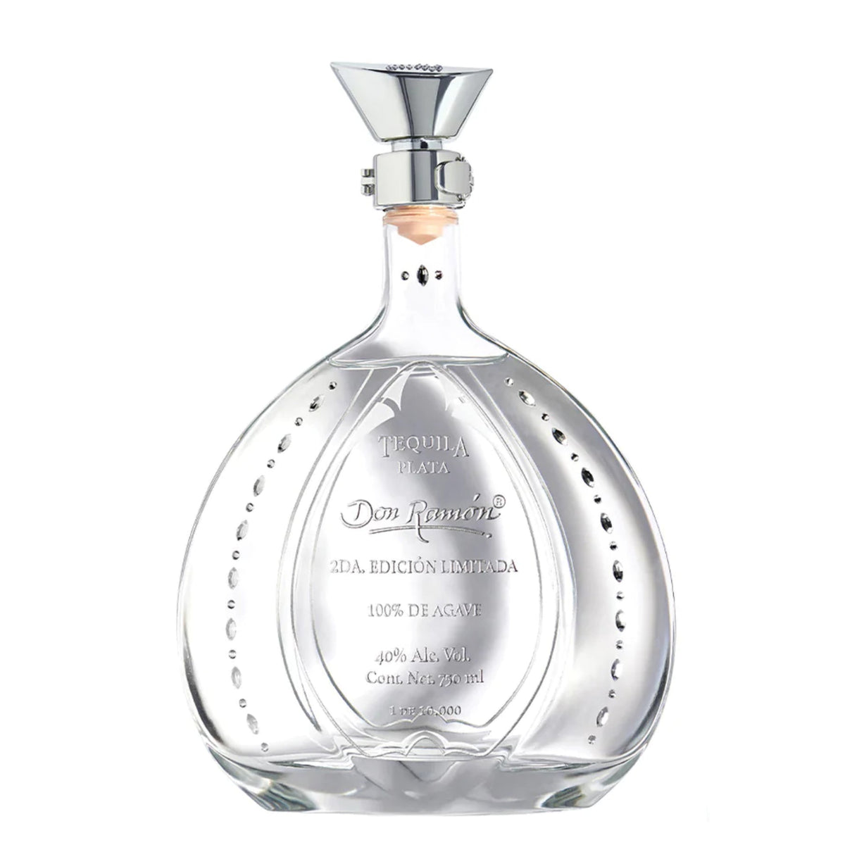 Don Ramon Limited Edition Swarovski Plata Tequila 750ml — Rare Tequilas