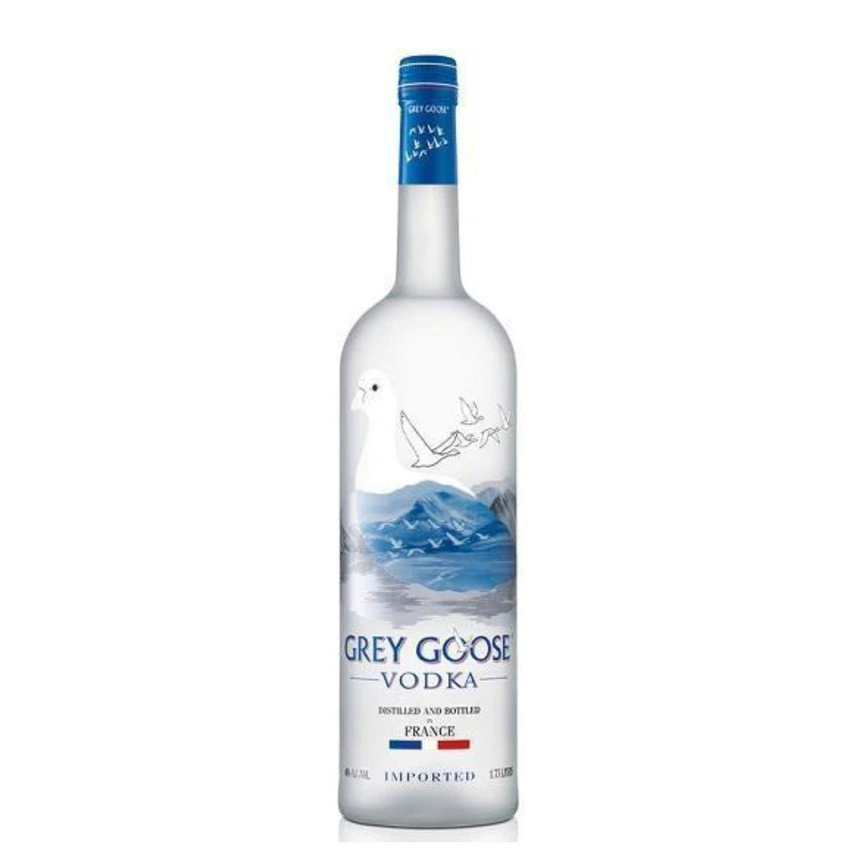 Grey Goose With Martini Glass gift set 1.75L - Amazing Grapes