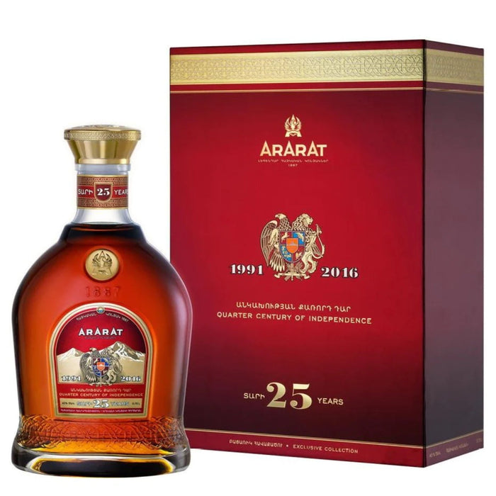 Ararat 25 Yr Armenian Brandy 750ml