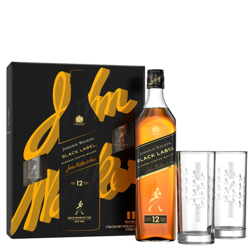 Johnnie Walker Black Label Whisky Gift Sets 750ml