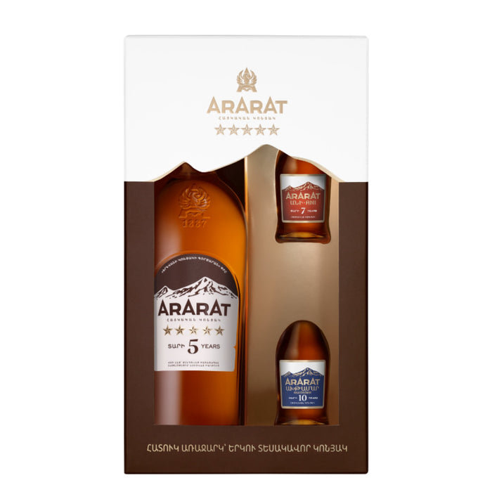 Ararat 5 Year Armenian Brandy Gift Set 750ml