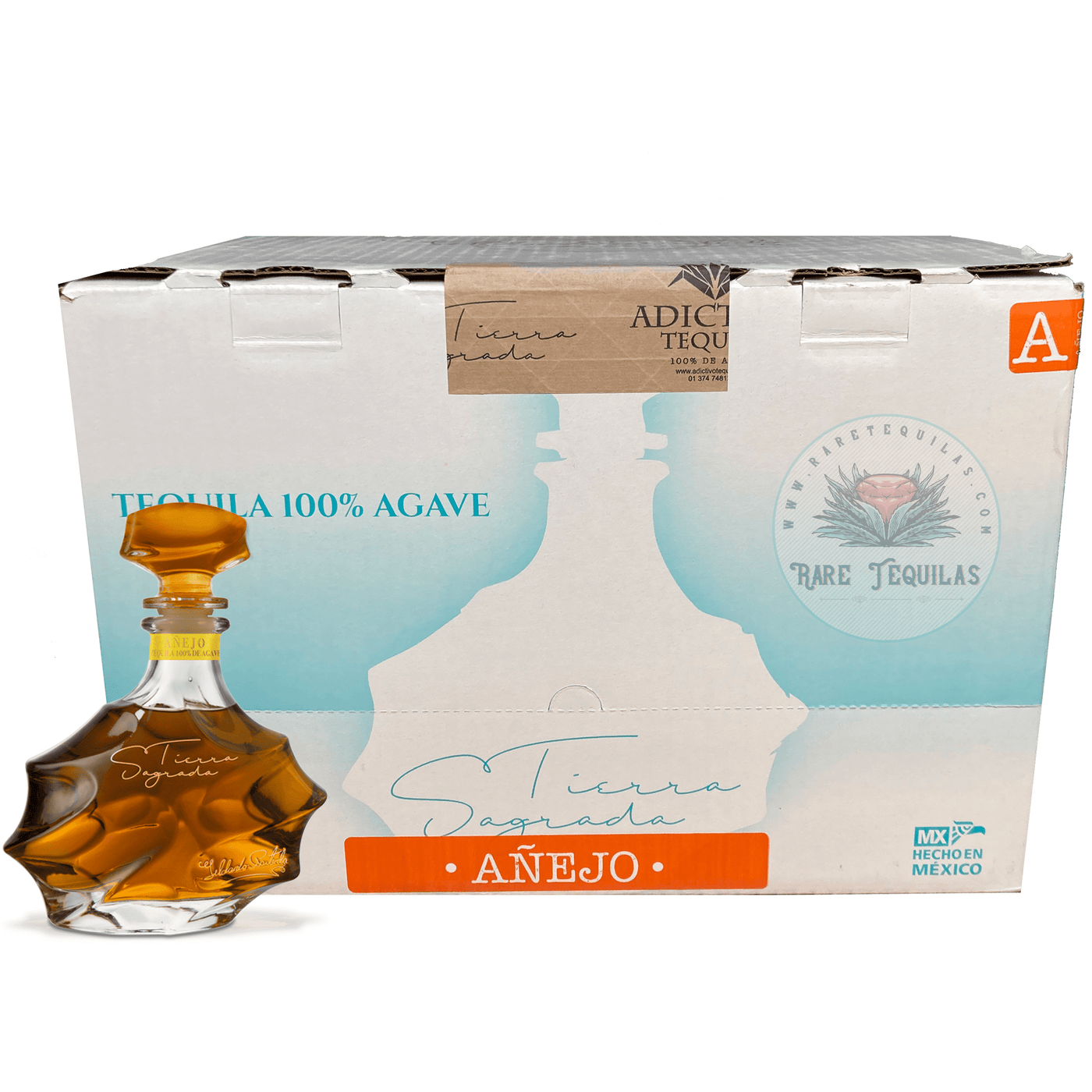 Tierra Sagrada Tequila Añejo 750 ml Home & Business Delivery — Rare