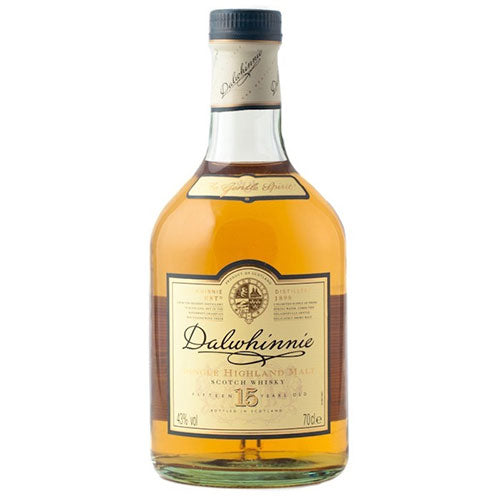 From the Highlands of Scotland, Dalwhinnie is smooth and soft with lasting flavors of sweet honey and vanilla, with lingering notes of smoke, peat, and malt.