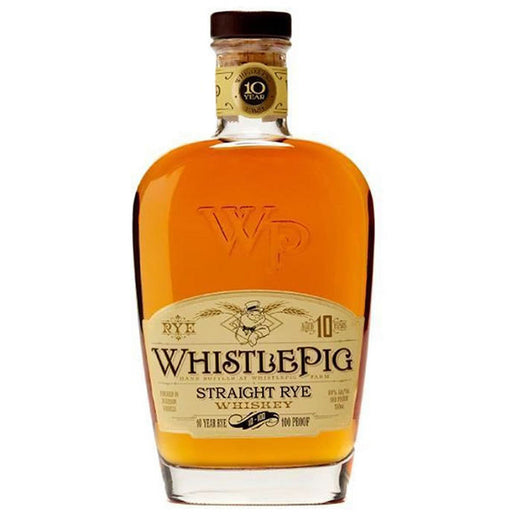 WhistlePig Straight Rye 10 Year Whiskey 375ml