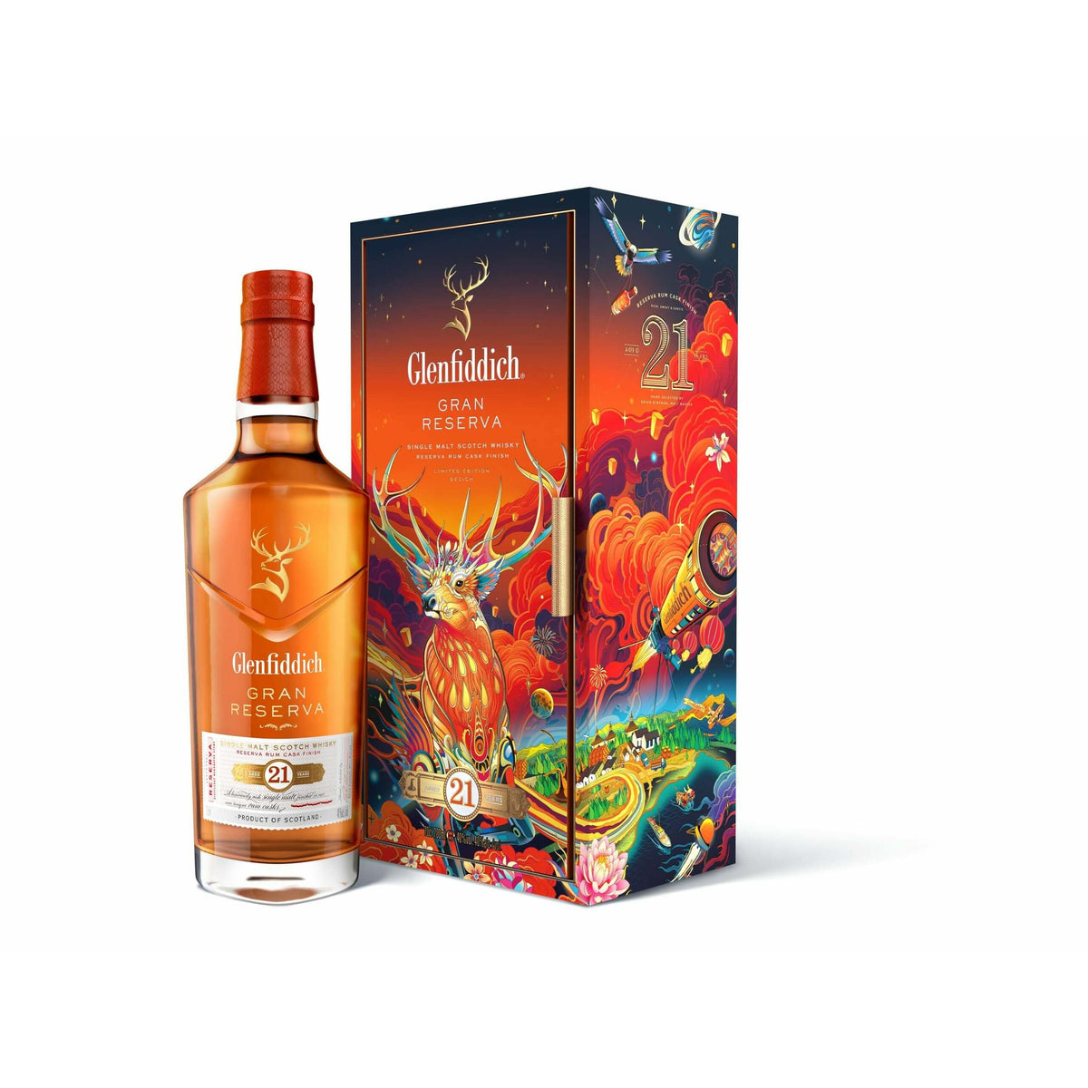 Buy Glenfiddich 21 Year Gran Reserva Chinese New Year Limited
