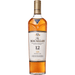 The Macallan 12 Year Double Cask Single Malt Scotch Whiskey Bottle.