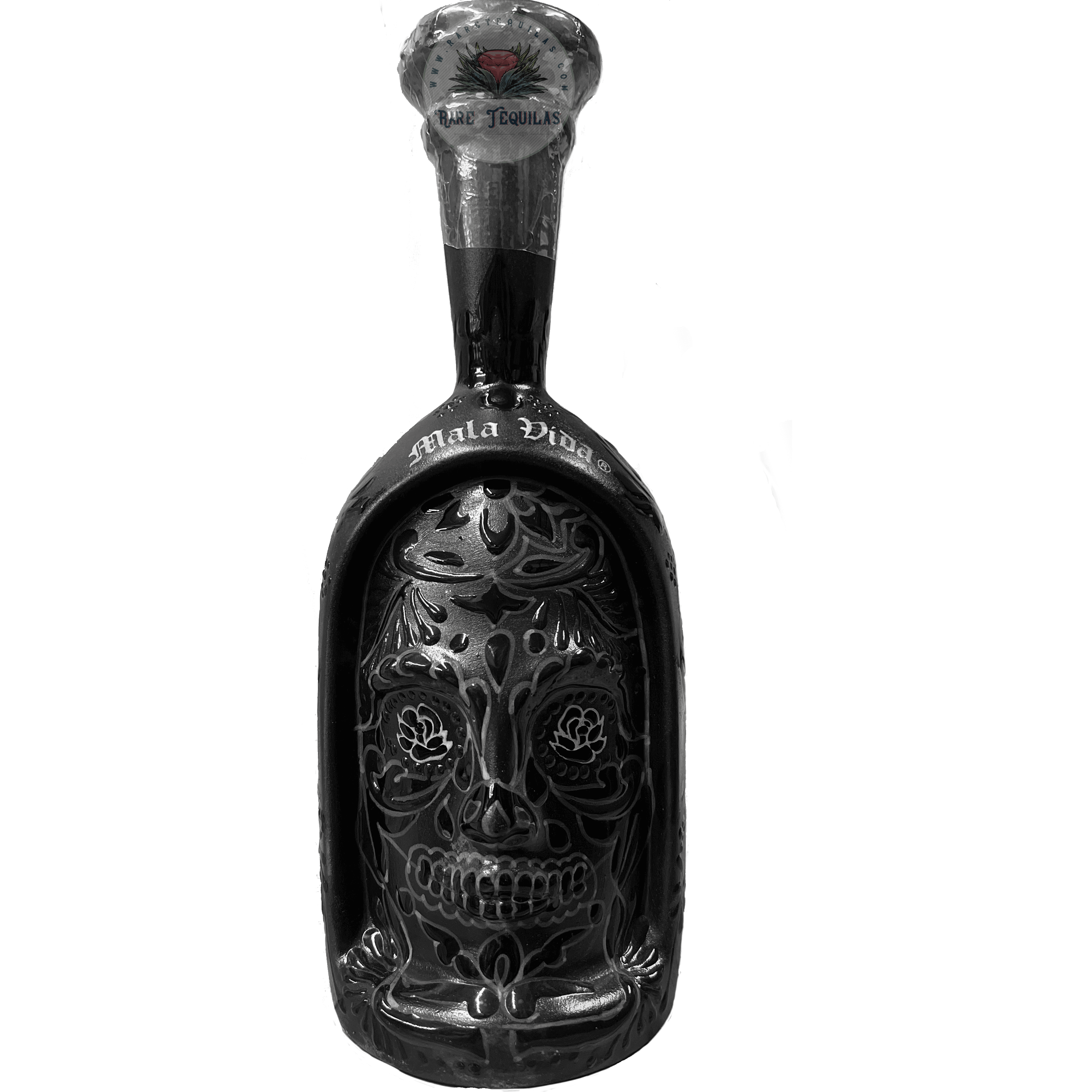 Mala Vida Dos Artes Tequila Extra Añejo Black Skull Mala Vida x Dos