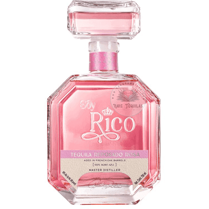 Product image of Soy Rico Reposado Rosa Tequila, Soy Rico Tequila, 750ML, 40% Alc. Vol. Buy Soy Rico Tequila at Rare Tequilas