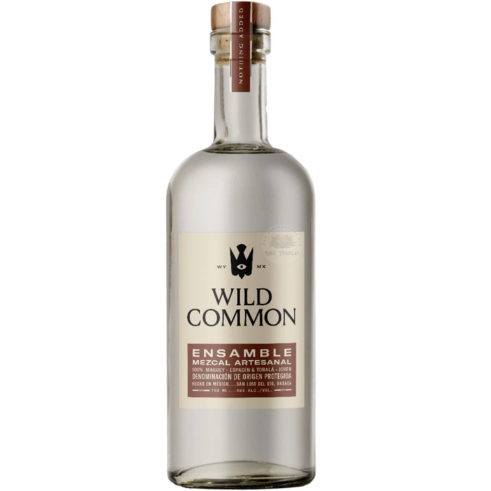Wild Common Ensamble Mezcal Artesanal Bottle.