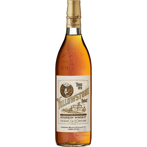 Image of a bottle of Yellowstone Select Kentucky Straight Bourbon Whiskey